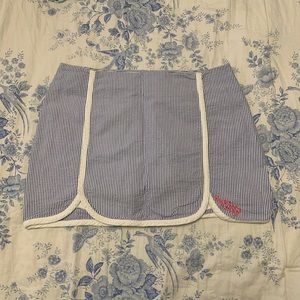 Lilly Pulitzer seersucker skort